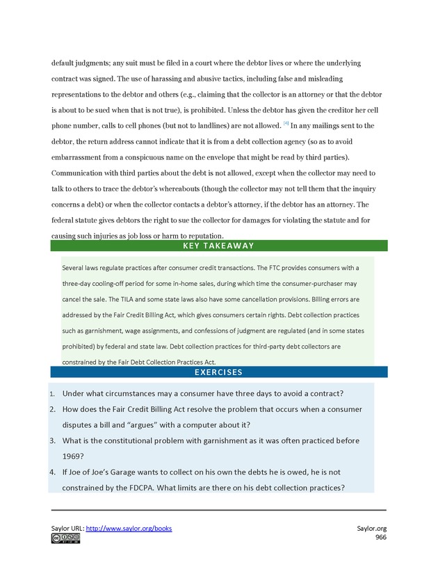 Business Law and the Legal Environment - Page 966
